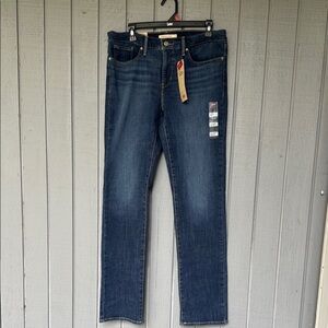 Levis  NWT Straight 314  Blue Denim Jeans  31